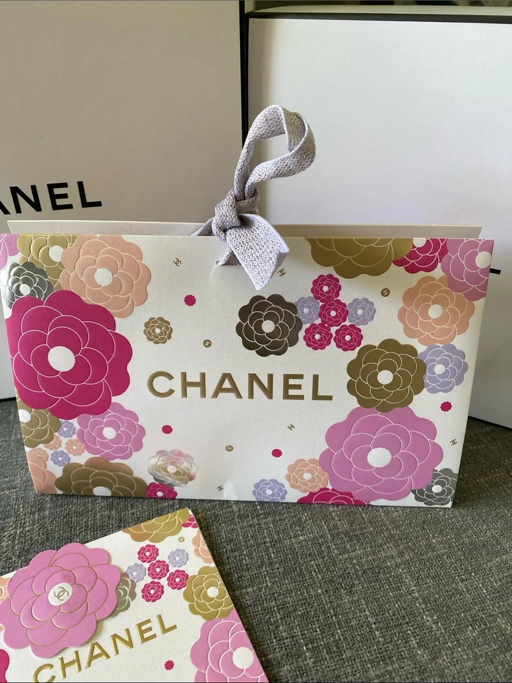 Chanel Limited Edition Camellia Gift Bag